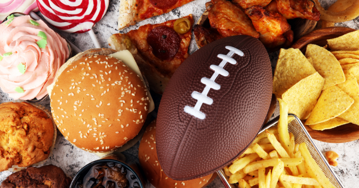 Football, chips, and candy oh my